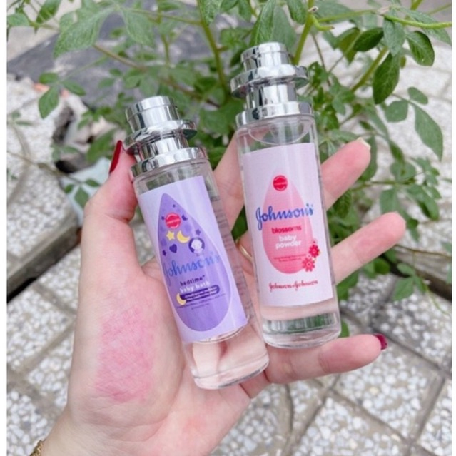 Nước hoa johnson baby, Nước hoa Thái Lan em bé mùi phấn 35ml bodymist nội địa Thái