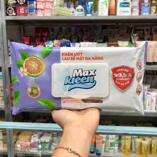 Khăn ướt lau bề mặt đa năng Maxkleen
