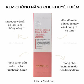 Kem chống nắng che khuyết điểm blemish balm Hubislab 50gram