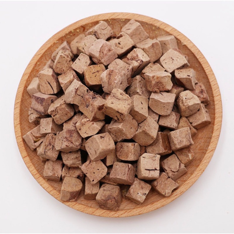 Gan vịt sấy khô cho chó mèo gói lớn 500g
