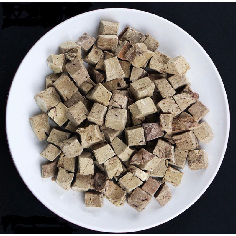 Gan vịt sấy khô cho chó mèo gói lớn 500g
