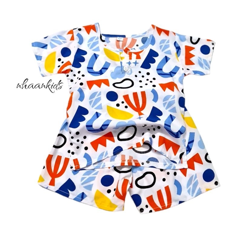 ĐỒ BỘ TRẺ EM, BỘ TOLE LANH 2 DA SIÊU MÁT TAY NGẮN CHO BÉ TRAI - NHÀ AN KIDS