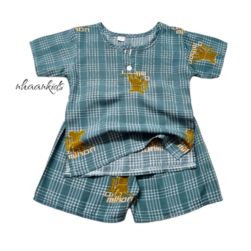 ĐỒ BỘ TRẺ EM, BỘ TOLE LANH 2 DA SIÊU MÁT TAY NGẮN CHO BÉ TRAI - NHÀ AN KIDS