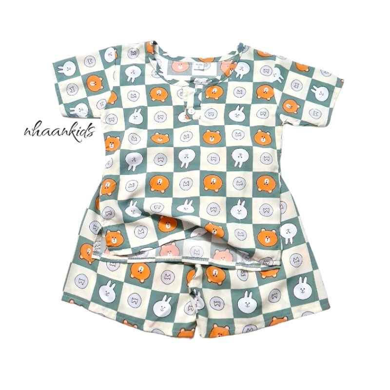 ĐỒ BỘ TRẺ EM, BỘ TOLE LANH 2 DA SIÊU MÁT TAY NGẮN CHO BÉ TRAI - NHÀ AN KIDS