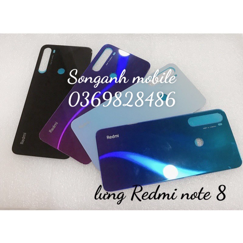 ￼Nắp Lưng Xiaomi Redmi Note 8, Loại 1