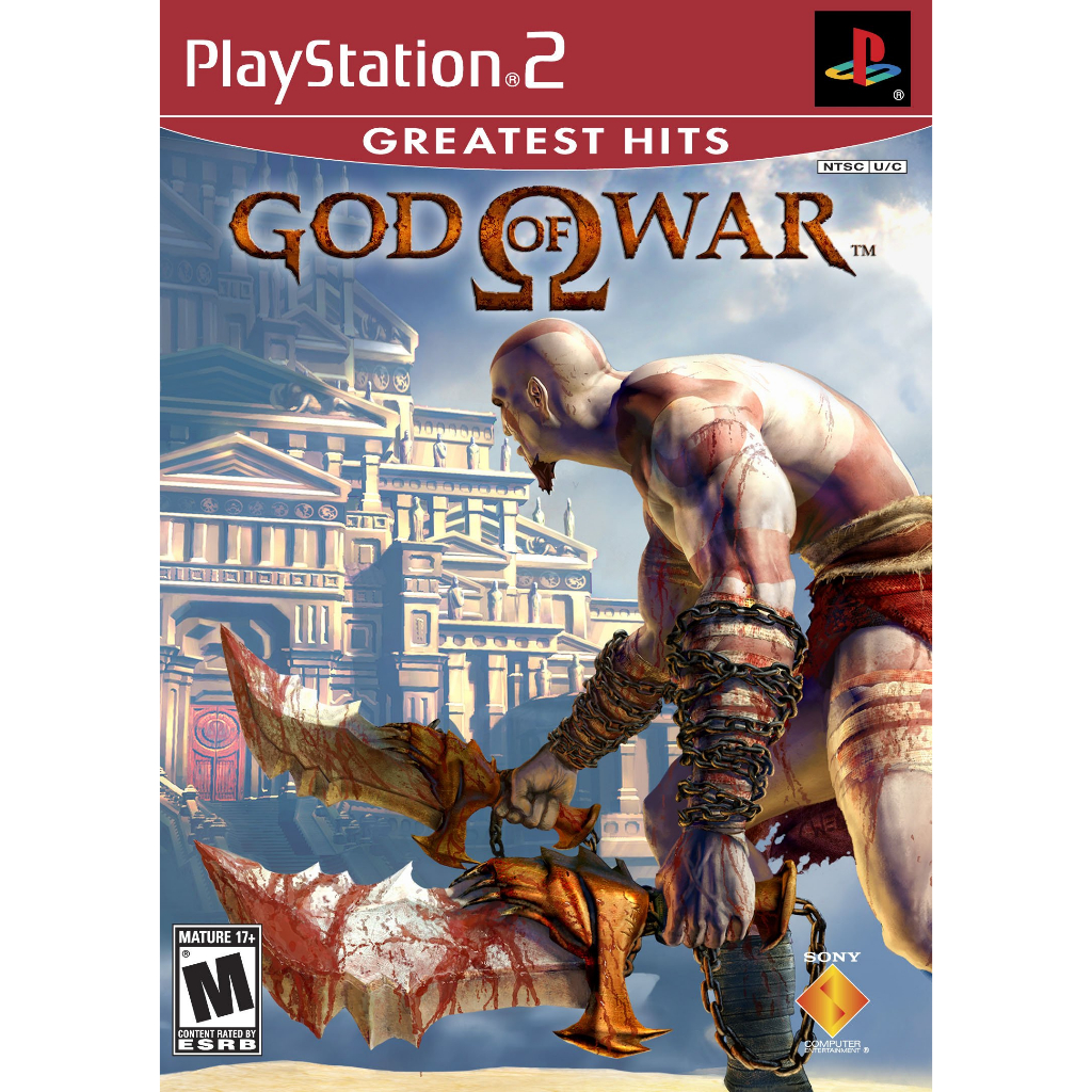 God of war 1 ps2 - Đĩa game ps2