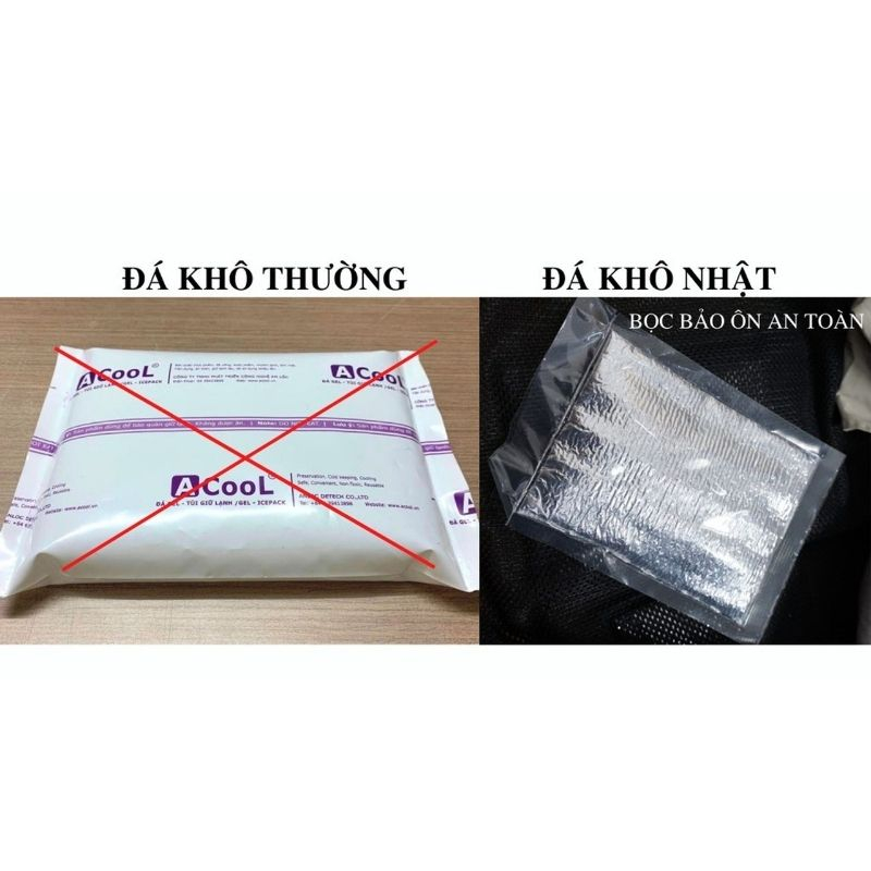 Áo khoác đá làm mát dùng với áo điều hòa - tặng 4 túi đá khô