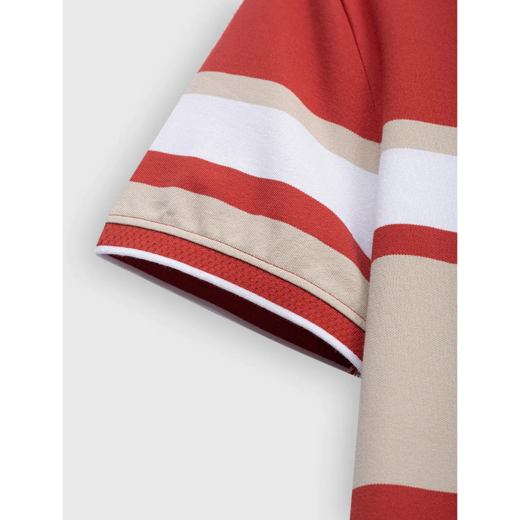 Áo polo nam kẻ Canifa