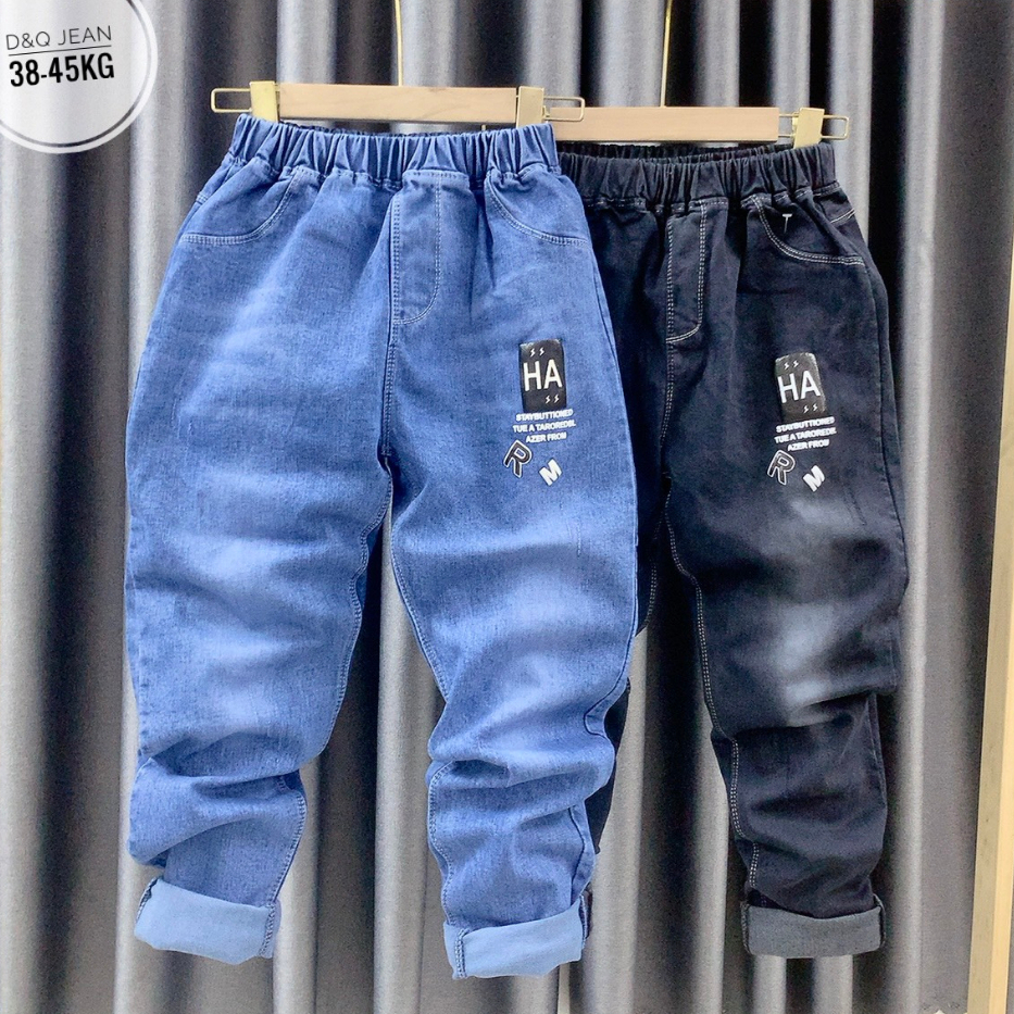 Quần Jean Quảng châu cao cấp bé trai (35-42kg)