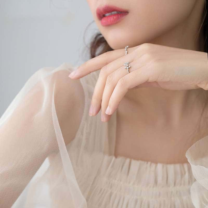 Nhẫn 12 cung hoàng đạo freesize đẹp - Trang sức