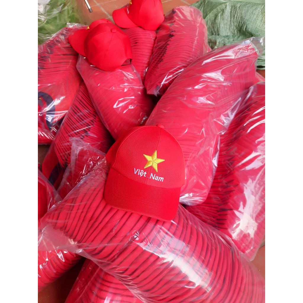 Mũ cờ đỏ sao vàng loại đẹp