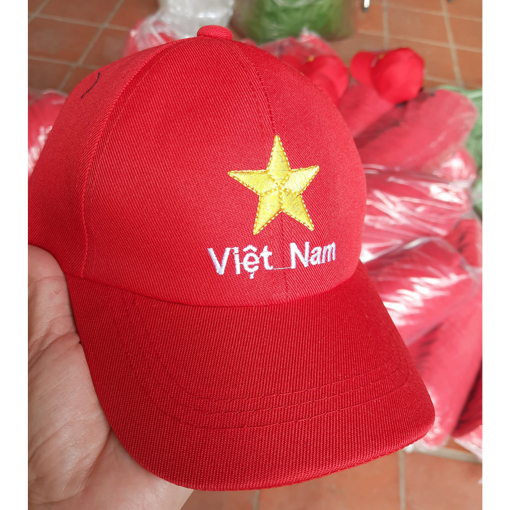 Mũ cờ đỏ sao vàng loại đẹp