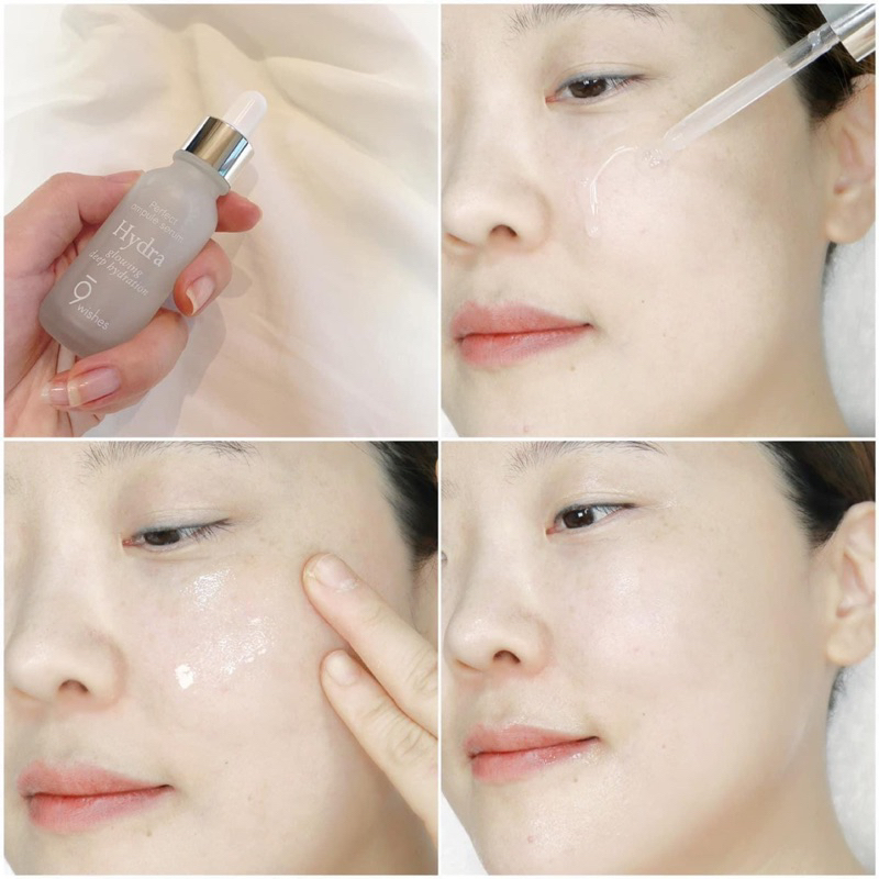 Serum cấp ẩm sâu căng mọng 9wishes hydra