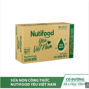 Sữa non Sữa Nutifood yêu Việt Nam trẻ trên 1tuổi sữa non