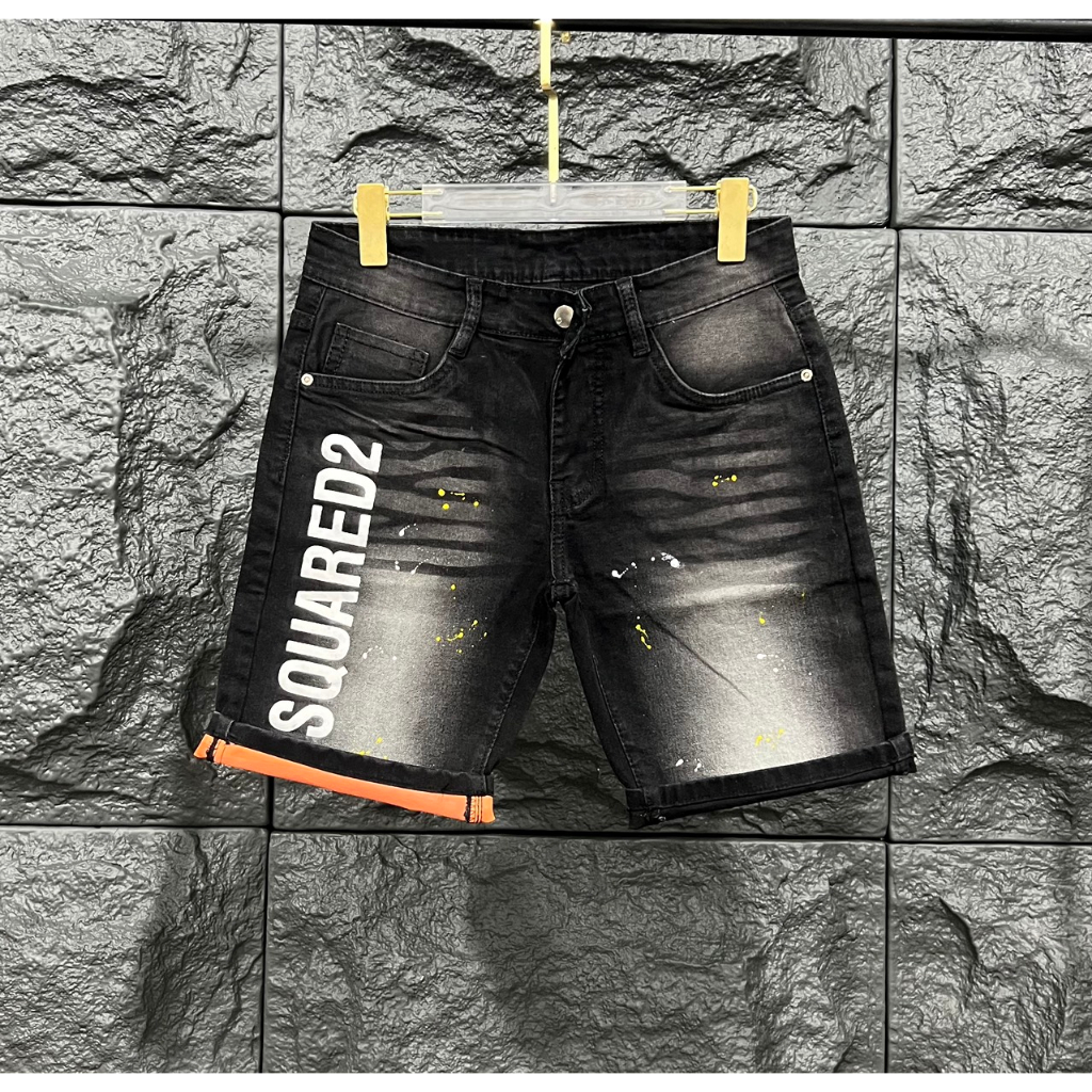 Quần short jean,quần đùi,màu đen chất vải bò co giãn 4 chieefu mẫu mới