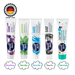 Kem đánh răng dontodent, 125ml, 75ml