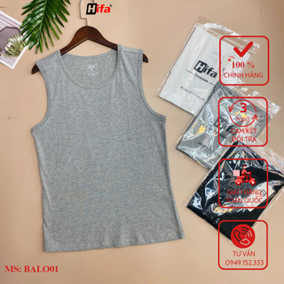 Áo ba lỗ nam thể thao Cotton 100%, áo lót mặc trong mềm mịn co giãn siêu thấm mồ hôi Áo Tank top balo01