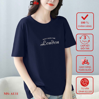 Áo Thun Phông HIFA cổ tròn tay lỡ, from rộng freesize, in hình vải cotton mềm mịn, thoải mái: AU11