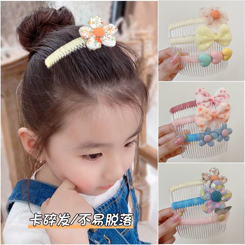 Xước tóc , lược cài tóc hoạt hình nhiều màu sắc đáng yêu cho các bé