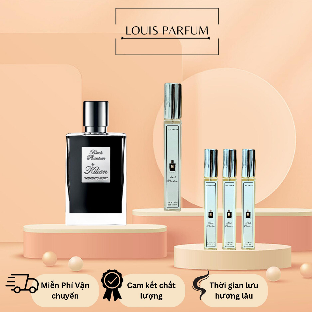 Nước Hoa Nam Nữ Kilian Black Phantom Memento Mori EDP Chiết 10ml Louis Parfum