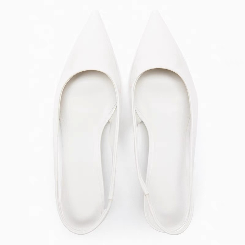 Giày Zara xuất xịn Sandal mũi nhọn da bóng Fullbox+ kèm ảnh thật