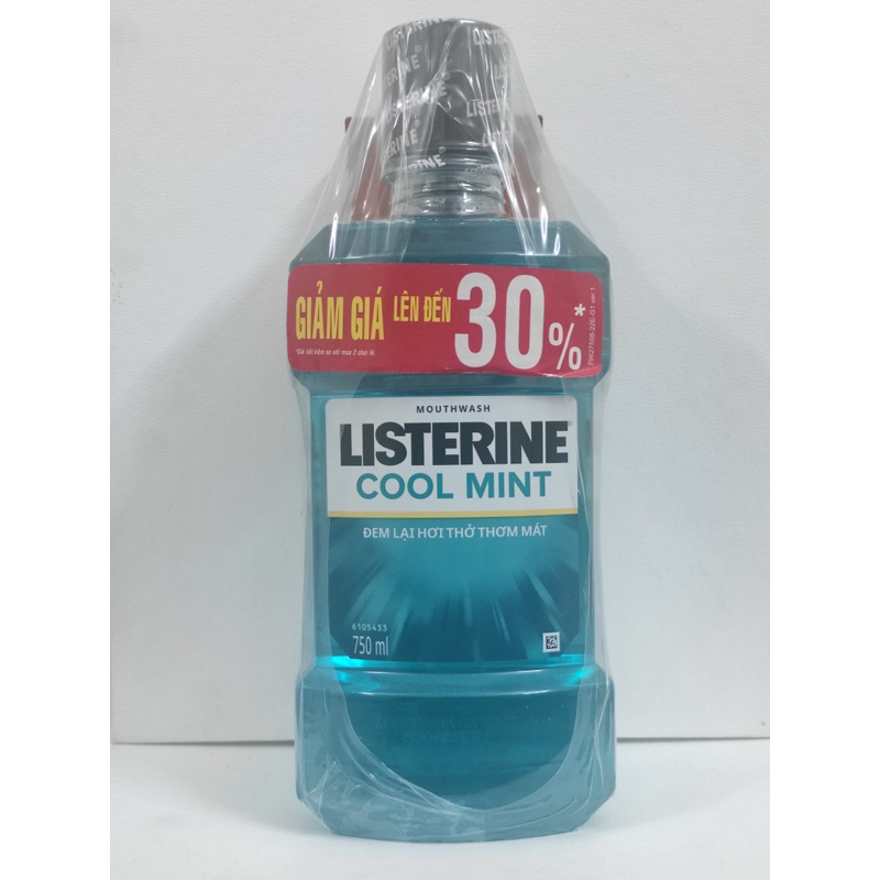 Nước súc miệng Listerine Coolmint 750ml