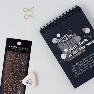 Sticker Twinkle Line trang trí toploader