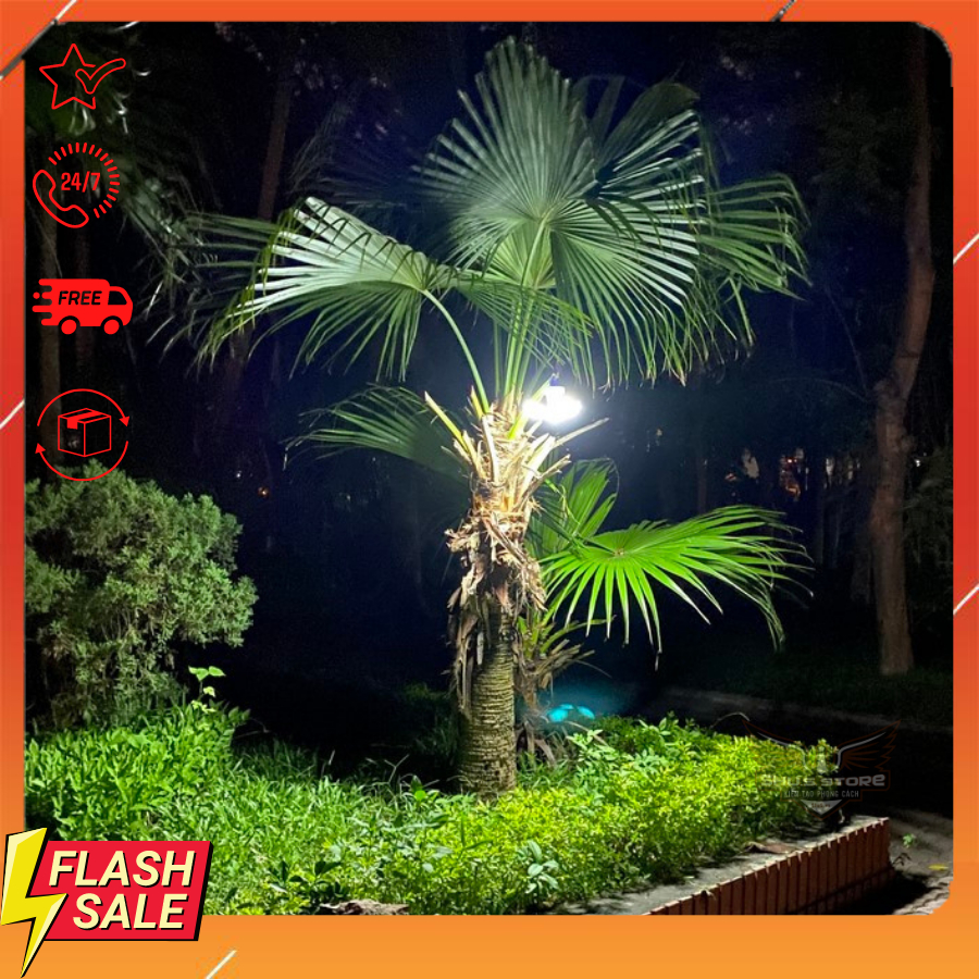 Bóng Đèn Tích Điện Năng Lượng Mặt Trời 4 Cánh Đèn Led Siêu Sáng Tiết Kiệm Điện Cho Mùa Mưa Bão