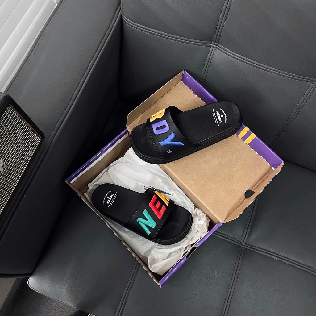 Dép Quai Ngang Quai Dán Xé  NERRDY Nam nữ Cao Cấp Đế Cao Nhiều  Màu Hot Trend 2023