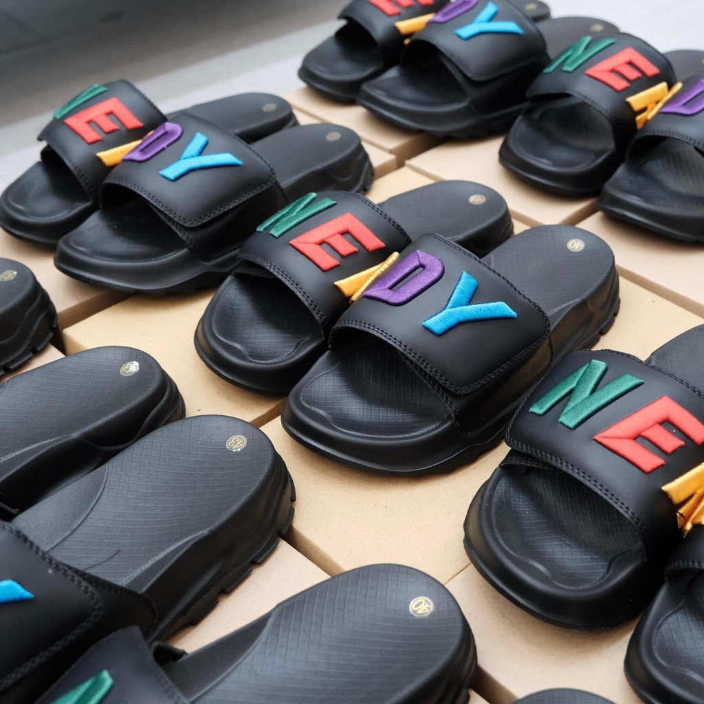 Dép Quai Ngang Quai Dán Xé  NERRDY Nam nữ Cao Cấp Đế Cao Nhiều  Màu Hot Trend 2023