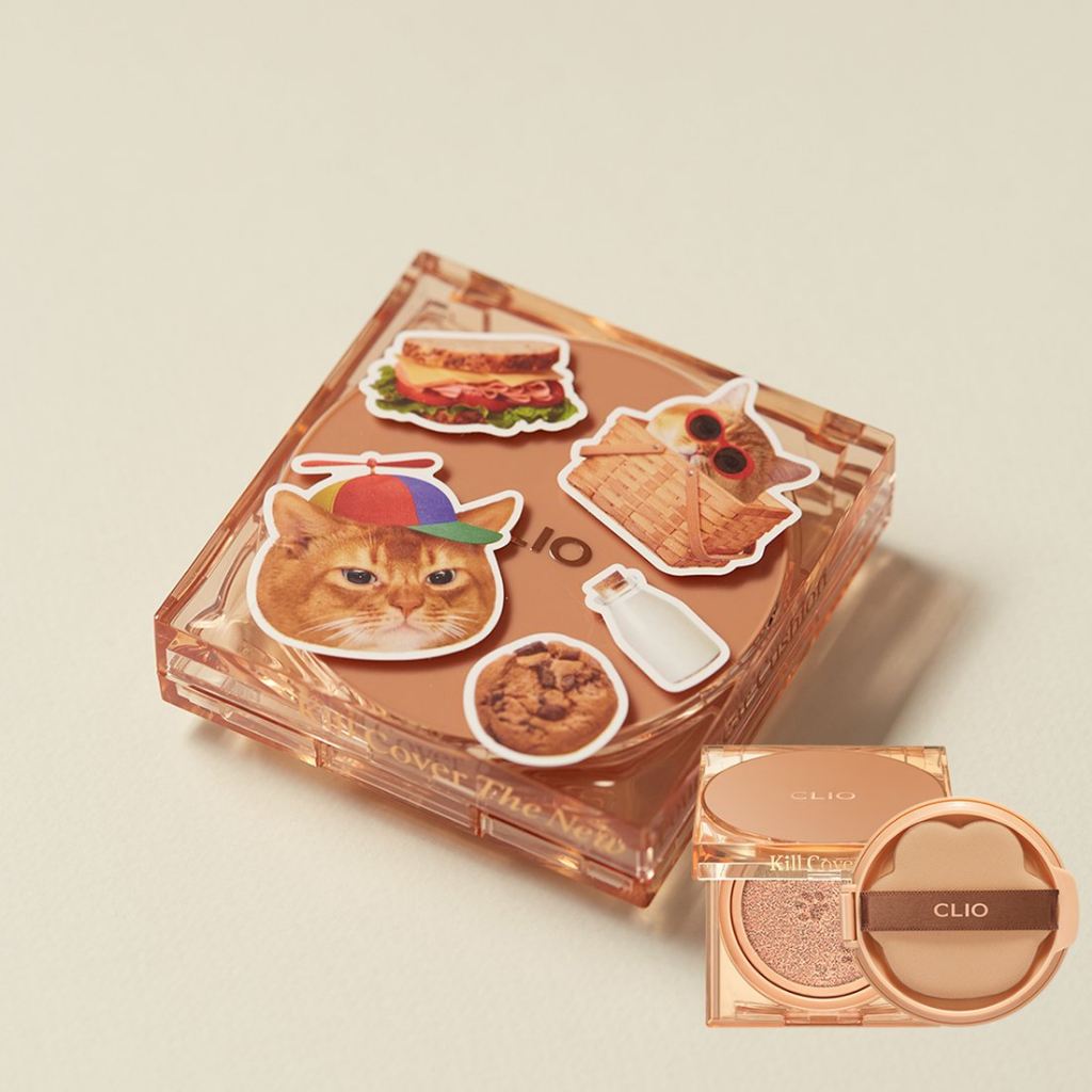 Phấn nước C L I O Kill Cover Founwear / Mesh Glow Cushion / High Glow + kèm lõi