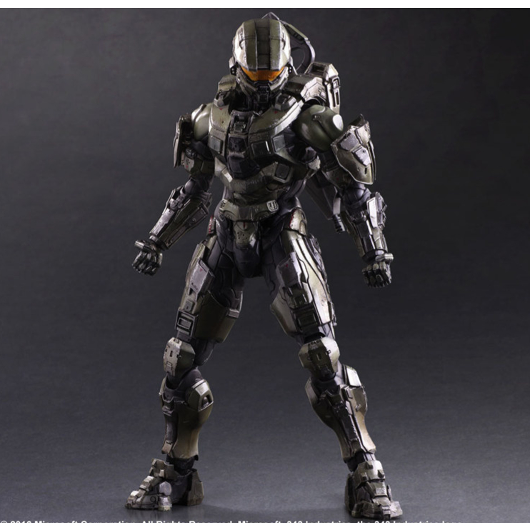Mô Hình Khớp nhân vật Game Master Chief HALO 5 26cm