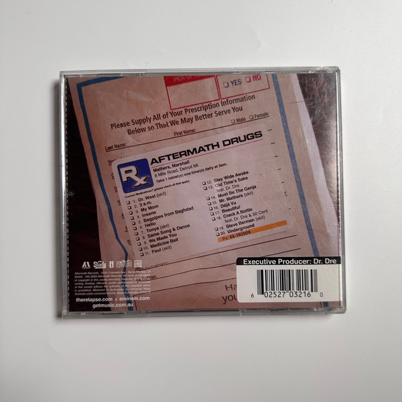 Đĩa Eminem Relapse