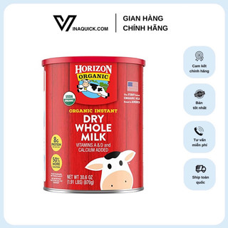 Sữa Tươi Nguyên Kem Dạng Bột Horizon Organic 870GR