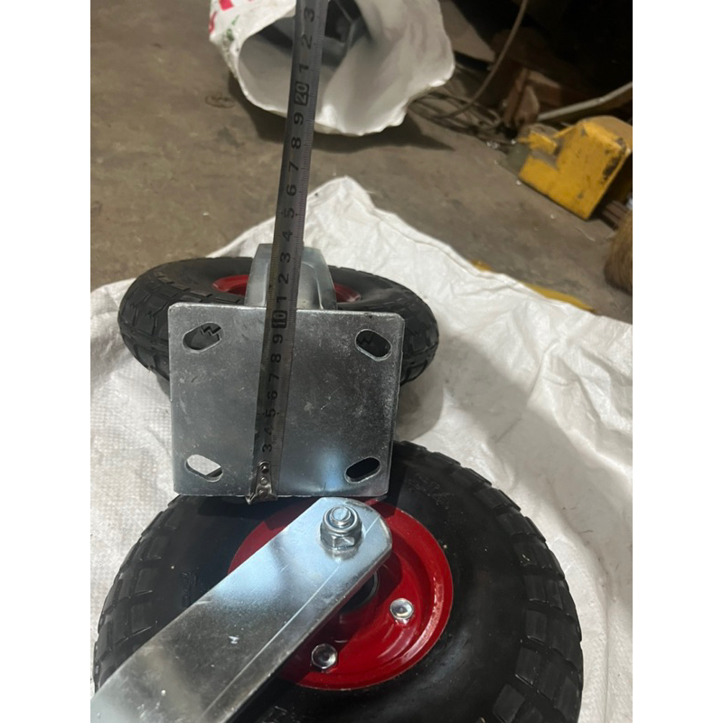 Bánh xe cao su đúc đường kính 25 cm