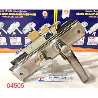 [chính hãng] 04505 Khoá cửa Phòng dài 20cm dùng cửa Gỗ - Sắt - Nhôm (4x8cm) cao cấp Việt Tiệp - Bảo hành 2 năm