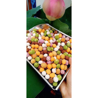 500g đậu phộng da cá, mix vị