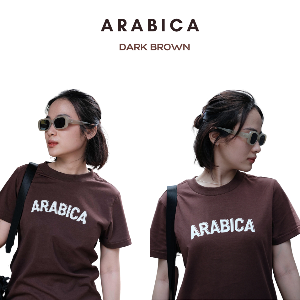 Áo thun cà phê Fine Robusta, Arabica dáng regular, cotton 2 chiều 250gsm unisex localbrand chất dày dặn