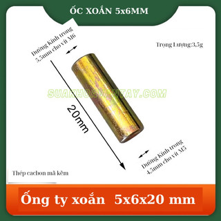 Ống ty nối ốc ren trong 5x6