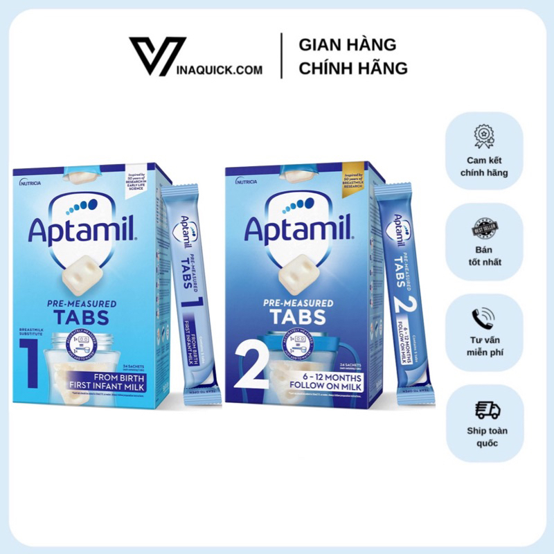 Sữa Aptamil Anh Dạng Thanh  Tách Lẻ  - VIANQUICK