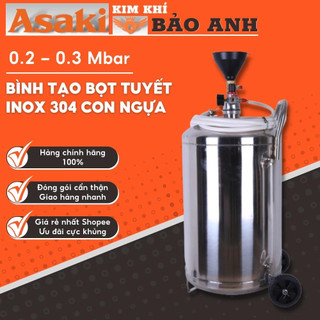 Bình tạo bọt tuyết inox 304 hãng con ngựa