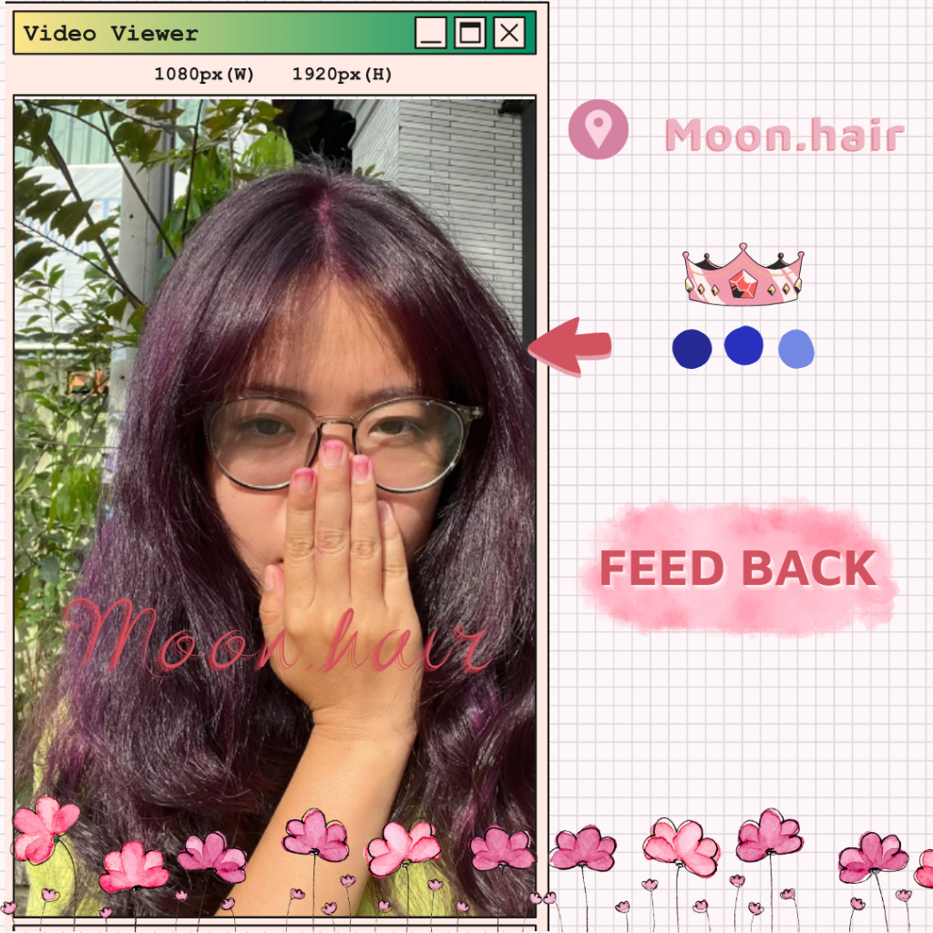 Thuốc nhuộm tóc TÍM THAN ĐEN | Kèm Oxy, viên dưỡng, bao tay, mũ trùm | Hạ nền tóc sáng