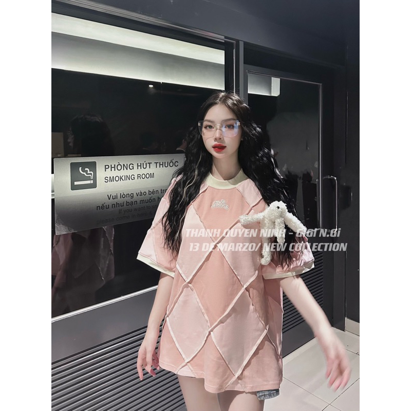Áo Nỉ Nơ Ngực Khoét Vai Kim Anh Bùi