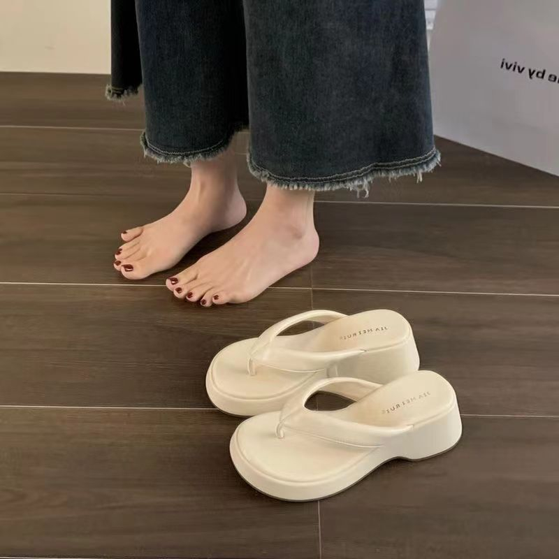 Dép cho sỏ quai dép lê xỏ ngón đế dày bánh xốp