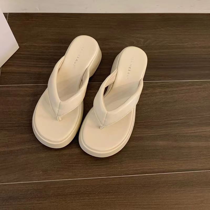 Dép cho sỏ quai dép lê xỏ ngón đế dày bánh xốp