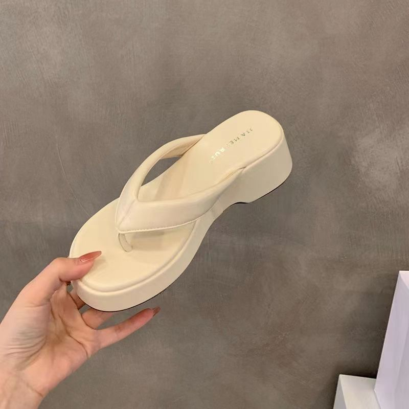 Dép cho sỏ quai dép lê xỏ ngón đế dày bánh xốp