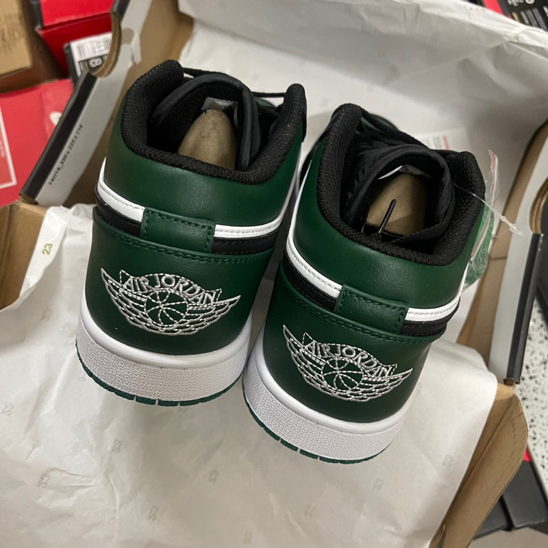 Giày Air jordan 1 low green toe | Bản cao cấp
