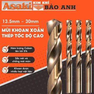 Mũi khoan inox đa năng NACHI Nhật Bản 13mm - 30mm, mũi khoan bê tông, sắt, gỗ chính hãng - Dùng được cho nhiều loại máy