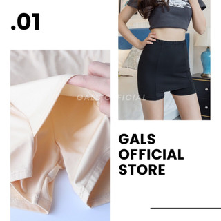 Quần váy quần đùi mặc trong váy GALS an toàn thiết kế hai lớp co giãn