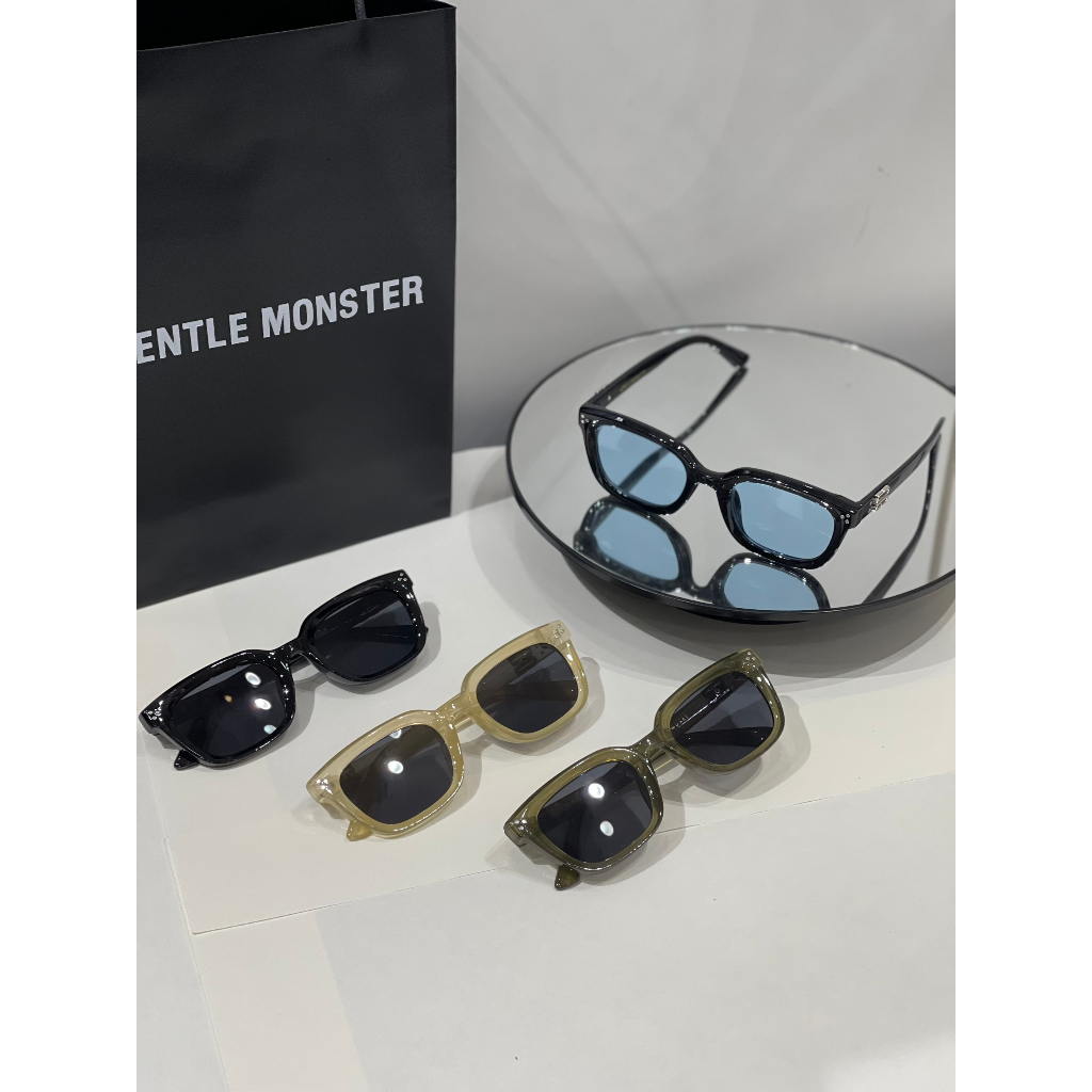 Kính mát nam nữ GM MUSEE 2023 chống UV thời trang phong cách Hàn Quốc bảo hành 3 tháng